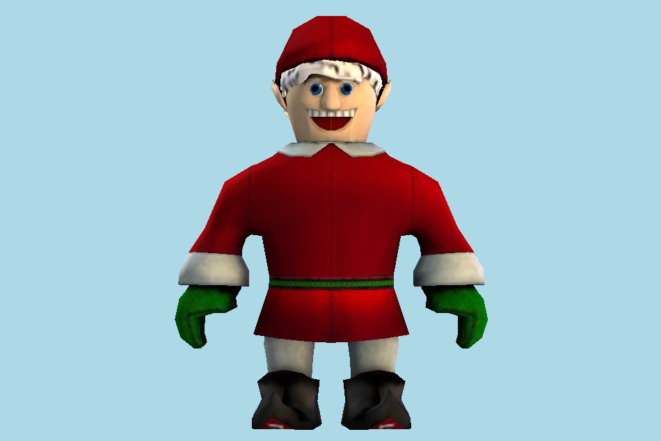 Roblox Annoying Elf Keith 3d model