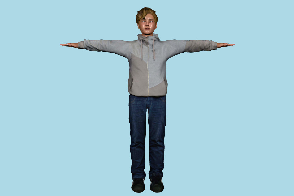 Kid-M-0026 3d model
