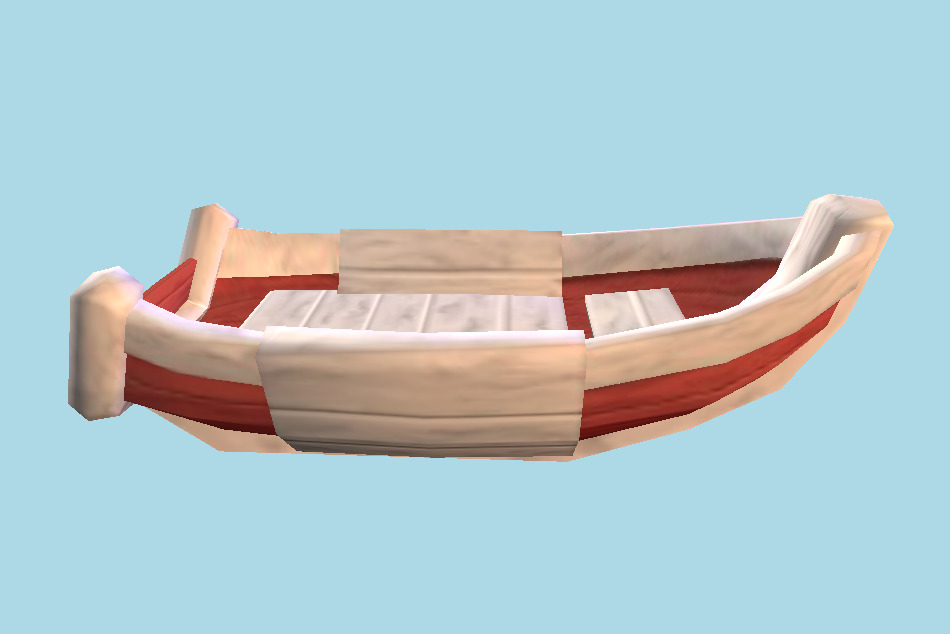 Dance Dance Revolution: Mario Mix Boat 3d model