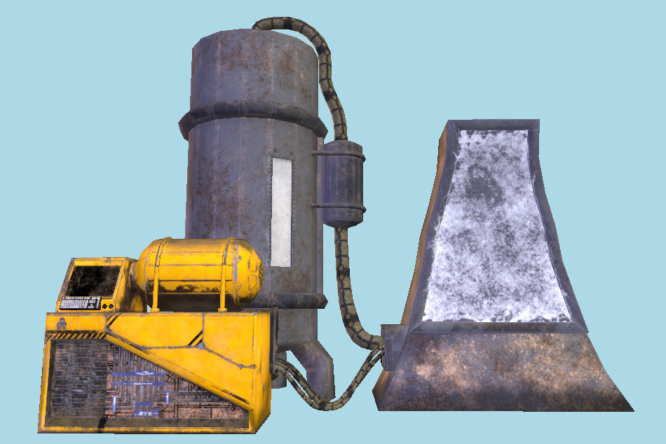 Machinery Windtrap 3d model