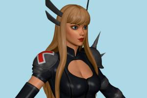Magik Marvel-Rivals, marvel, female, girl, woman, people, human, character