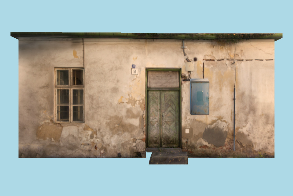 Old Poor House 3d model