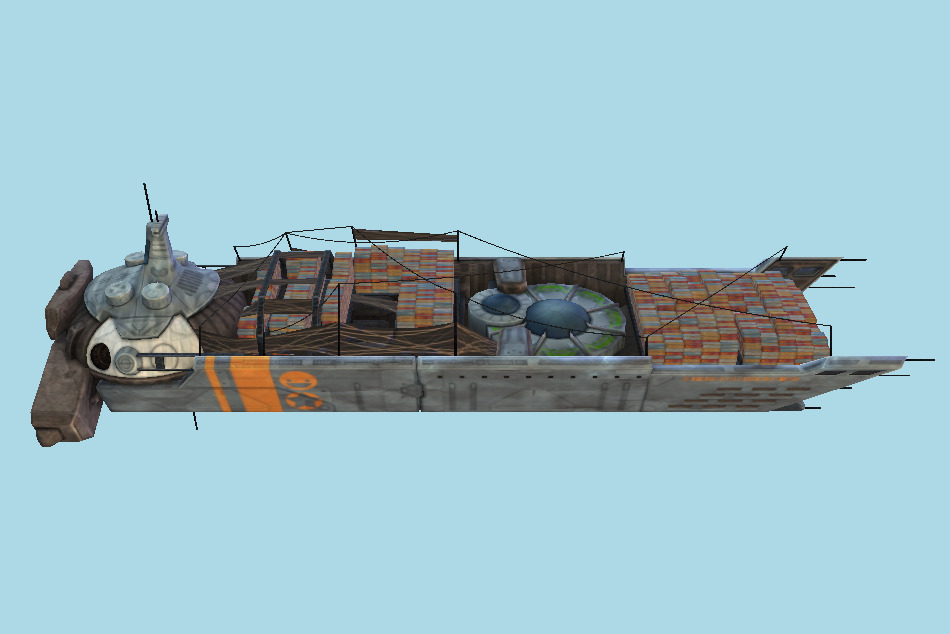 Assault Android Cactus Genki Star 3d model