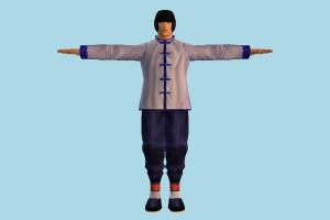 Tekken Law tekken, kung-fu, carate, man, male, people, human, character