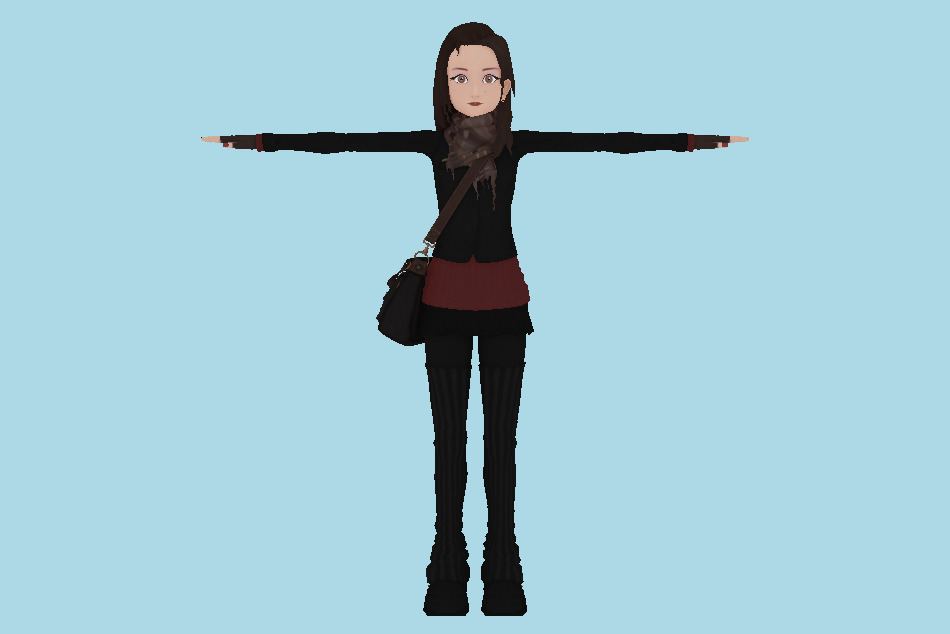 Illumina Rogper Girl 3d model