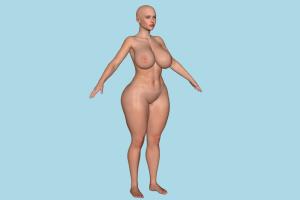 Buffy Monica RS3D, bikini, , female, girl, woman, people, human, character