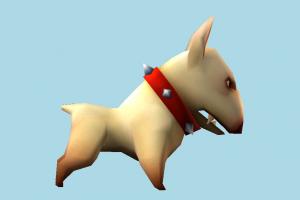 Dog dog, animal, animals, cartoon, lowpoly