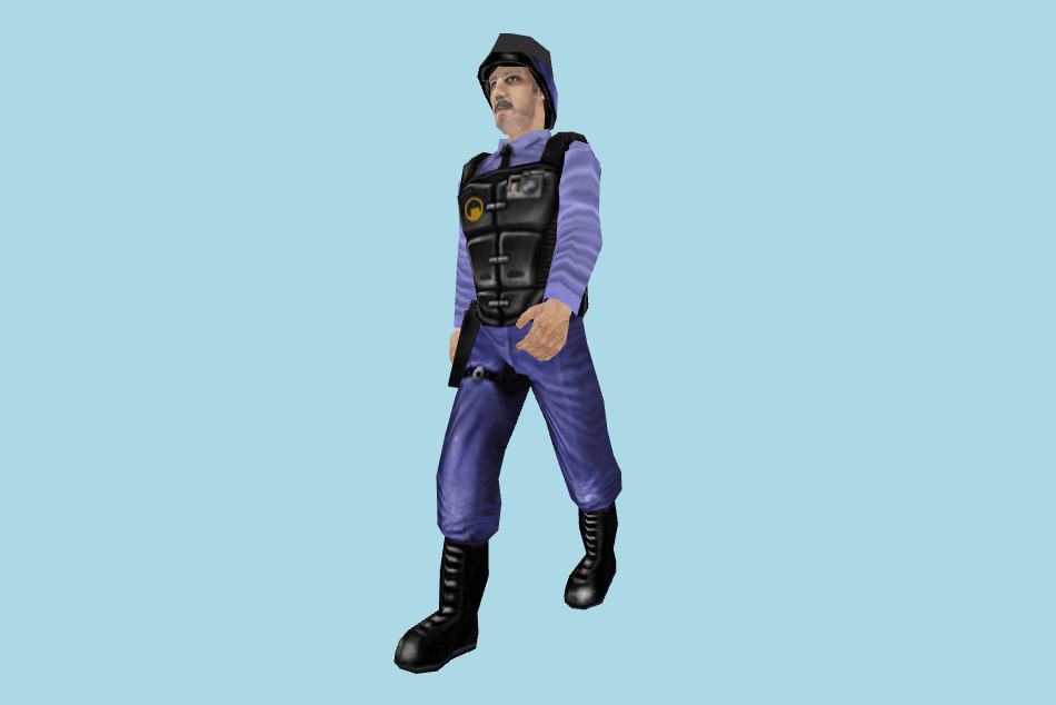 Ba holo HL MDL 3d model