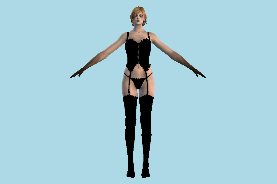 SOTD Paula Killer 3d model