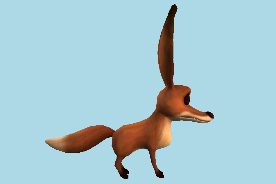 The Good Dinosaur: Dino Crossing Fox 3d model