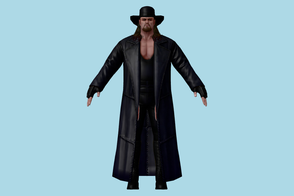 King of Fighters: All Star WWF Undertaker 3d model