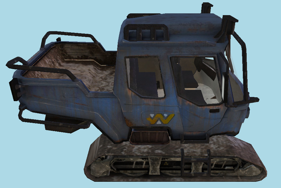 Construction Truck 3d model