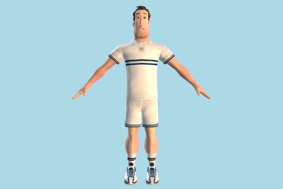 Bee Movie Game Ken Sport Man 3d model
