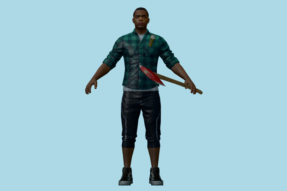 Resident Evil Survival Unit: Tyrone 3d model