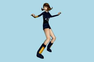 Selphie Tilmitt Final Fantasy VIII, ff8, final-fantasy, girl, female, woman, people, character