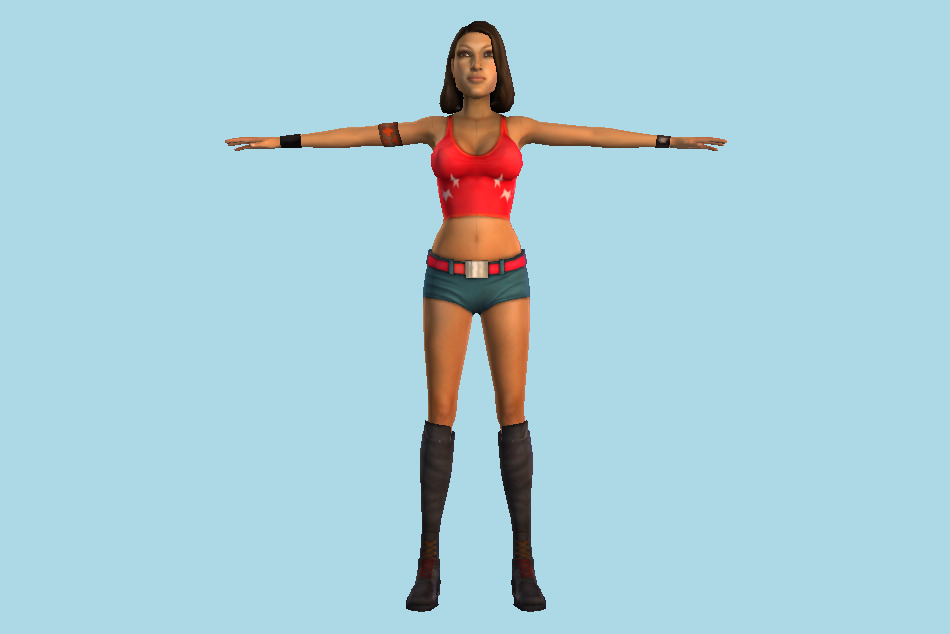 Eva Mentos Woman 3d model