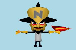 Dr. Neo Cortex Crash-Bandicoot, crash, bandicoot, toony, character