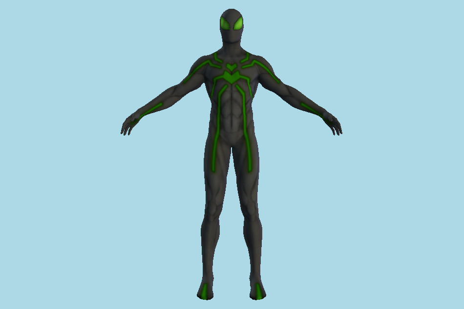 Spider-Man Big Time Suit 3d model