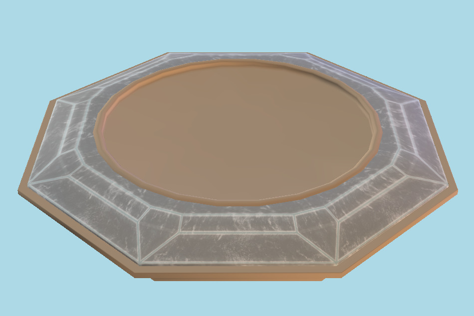 Spyro Dragon Platform 3d model