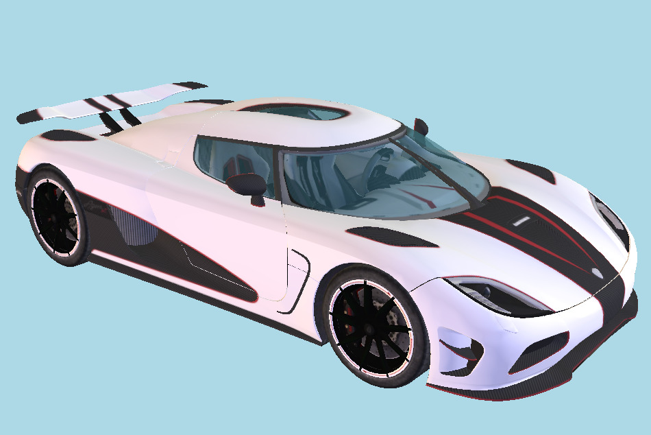 Koenigsegg Car Agera R 2013 3d model