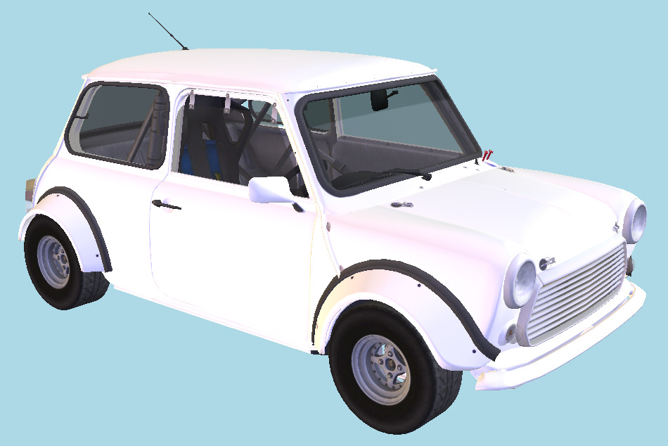 Mini Miglia Car 3d model