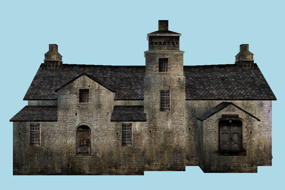 Castle House 3d model