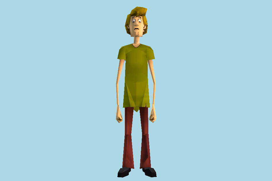 Scooby-Doo! Classic Creep Capers Shaggy 3d model