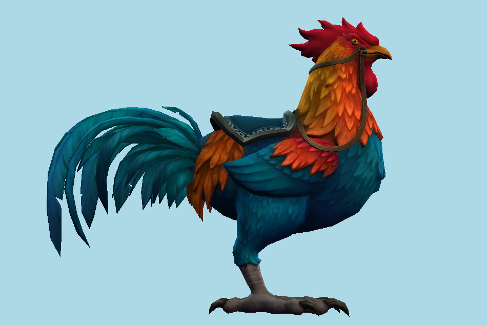 Battlerite Royal Mount Rooster 3d model