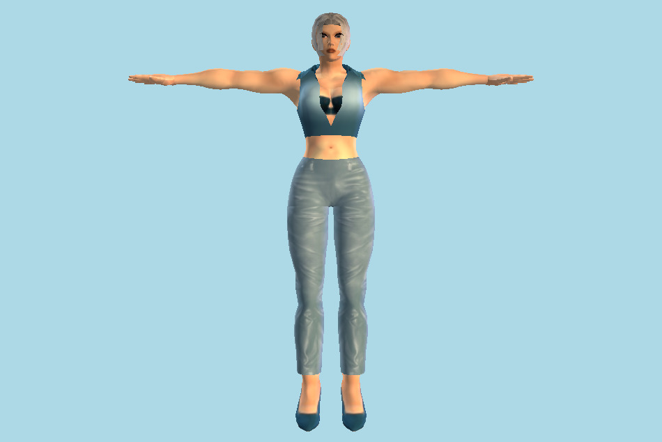 Tekken Nina Tag Tournament 3d model