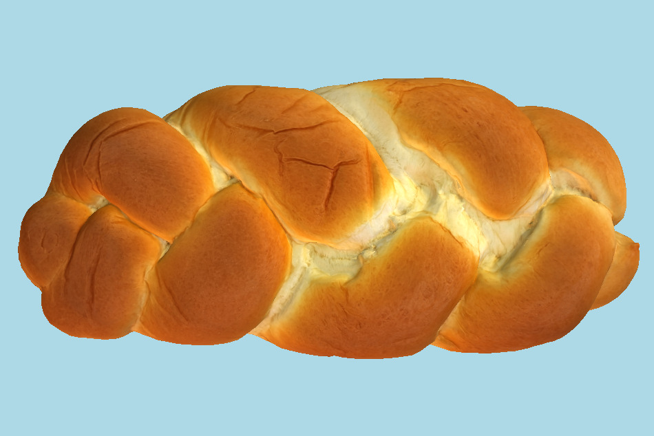Milkbread 3d model