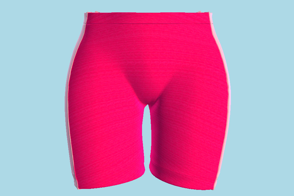 Swimming Shorts for Girls 3d model