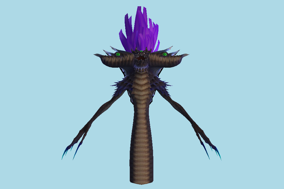Dark Gaia Monster 3d model