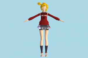 Girl Akita-Neru-Club-Girl