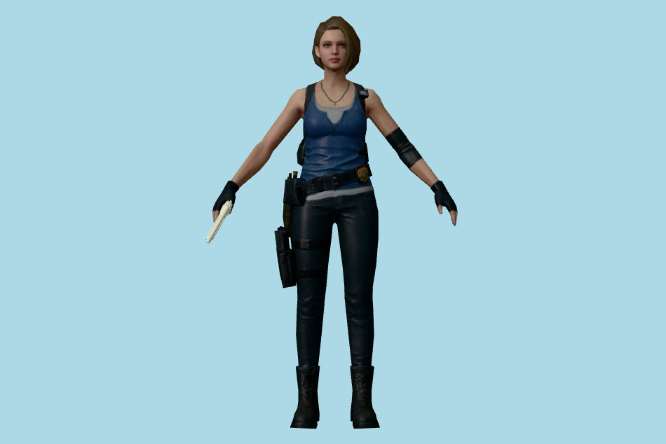 Resident Evil Survival Unit: Jill 3d model