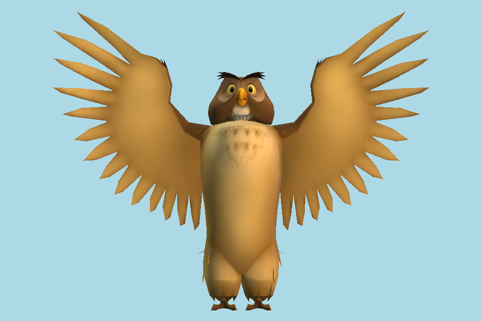 Kingdom Hearts 2 Owl 3d model