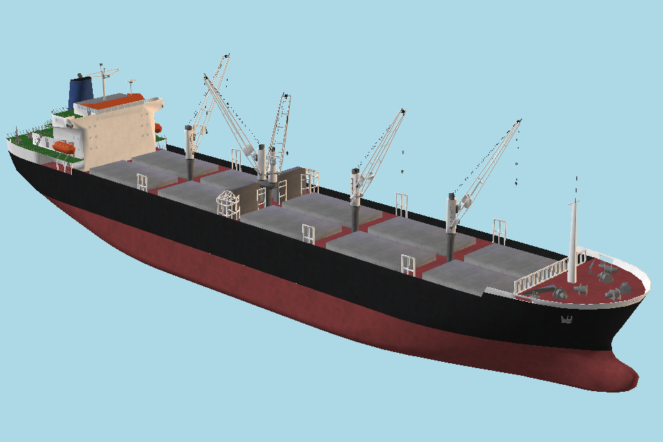General Cargo Ship 3d model