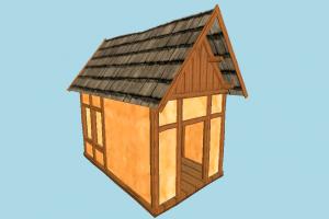 Small House house, home, building, hut, cottage, build, apartment, flat, residence, domicile, structure