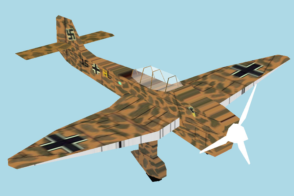 Junkers Ju87 Stuka 3d model