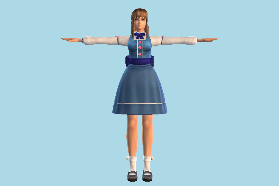 DOA: Dimensions - Hitomi 3d model