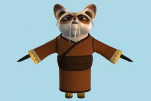 Shifu fox, animal-character, cat, character, animal, animals, cartoon