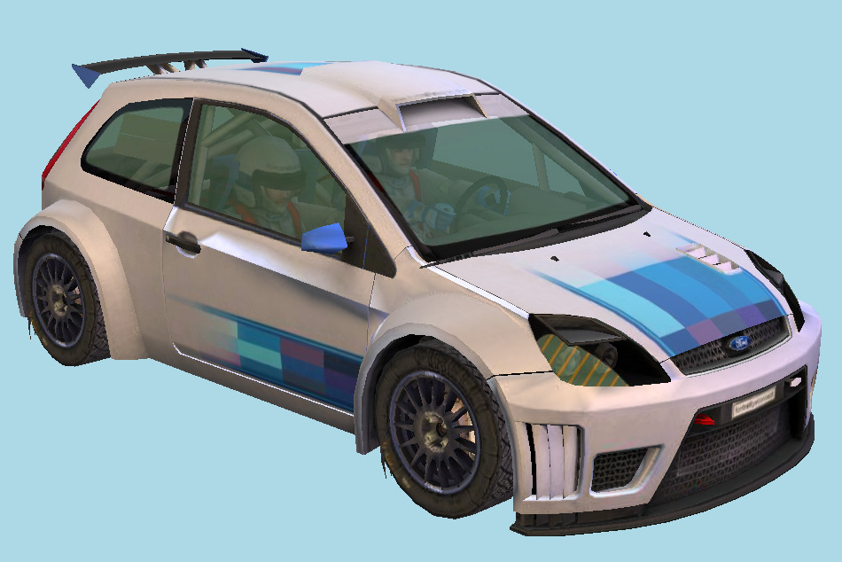 Colin McRae Rally 2005 - Ford Car Fiesta Concept 3d model