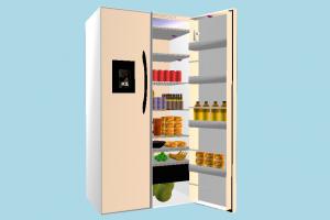 Refrigerator refrigerator, kitchen, object