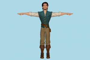 Flynn Rider Rapunzel, Kingdom-Hearts, KH, disney, cartoon-character, boy, male, man, people, human, character