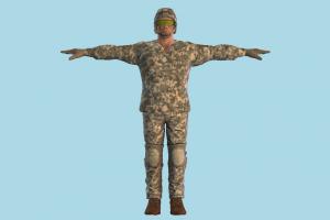 Soldier army-man, soldier, army, military, man, male, people, human, character