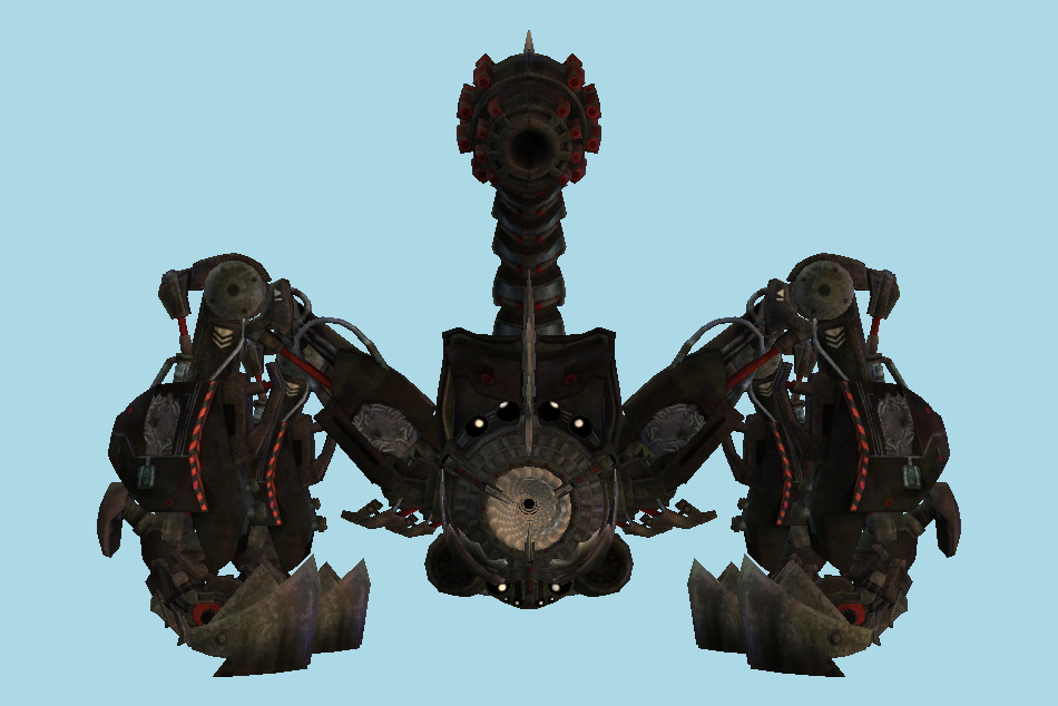 Scorpion Robot 3d model