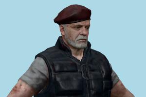 Mikhail Resident-Evil, RE, resident, evil, man, male, people, human, xna, characters, rigged