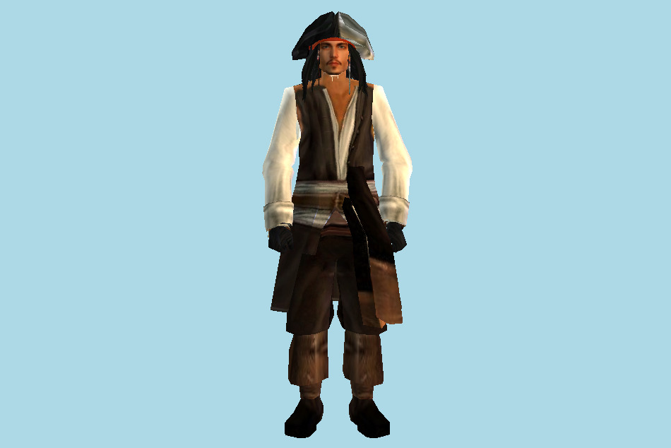 Mad Jack Man 3d model