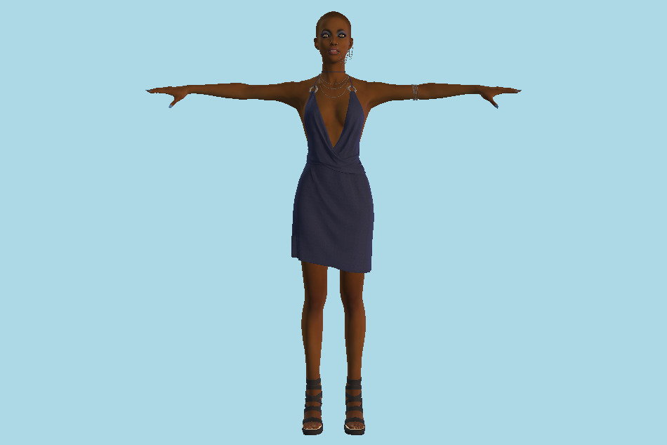 Watch Dogs - Poppy Woman 3d model