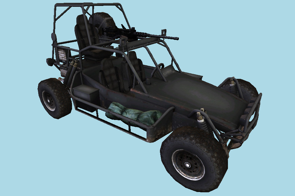 Military Vehicle Car 3d model