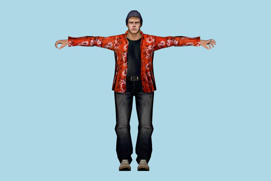 Urban Man 3d model